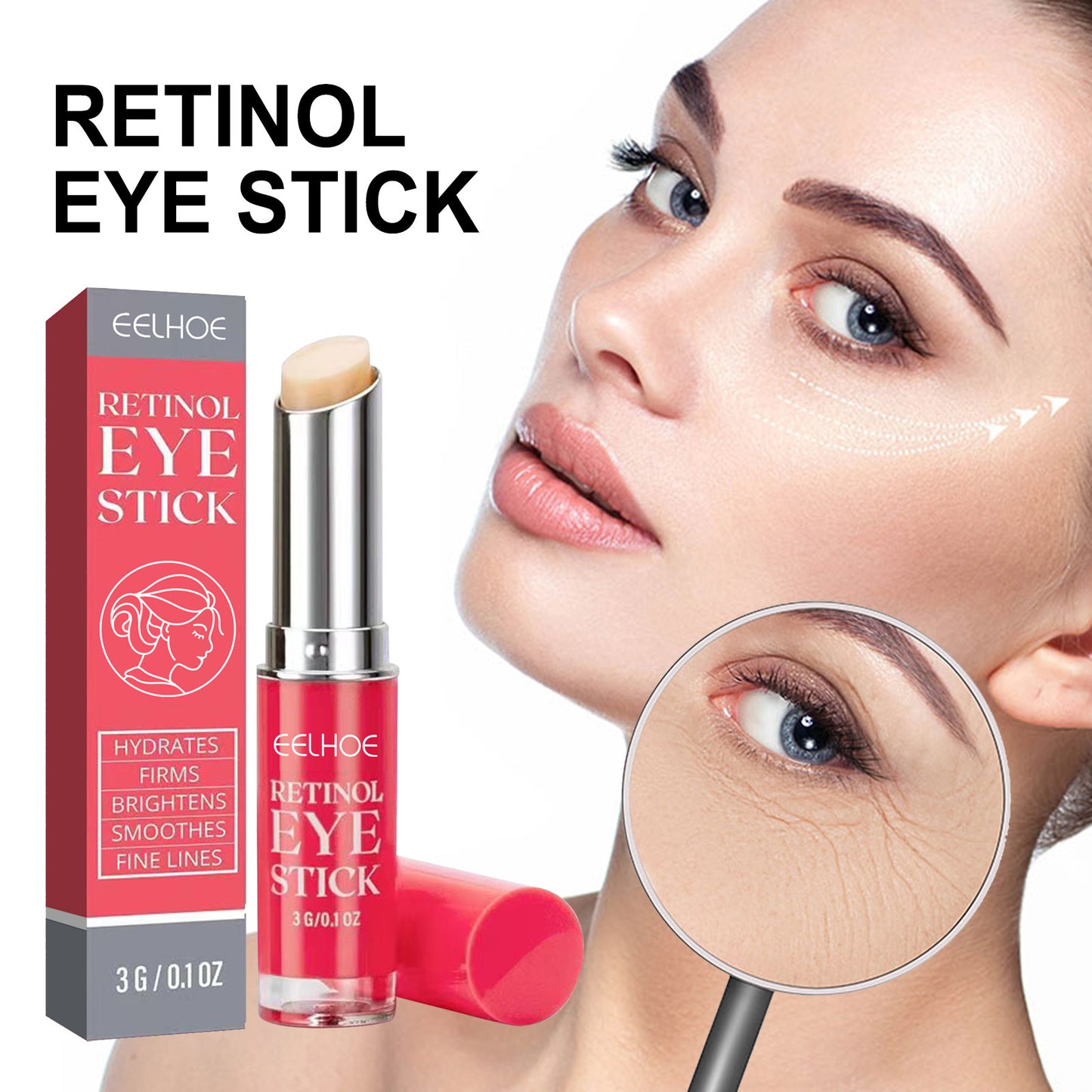 Retinol Eye Stick for Dark Circles & Puffiness